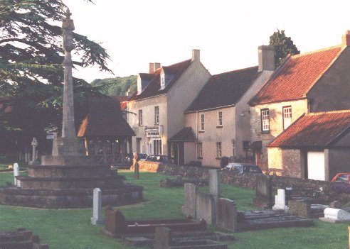 War memorial and lych-gate